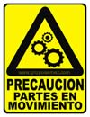 PRECAUCION PARTES EN MOVIENTO